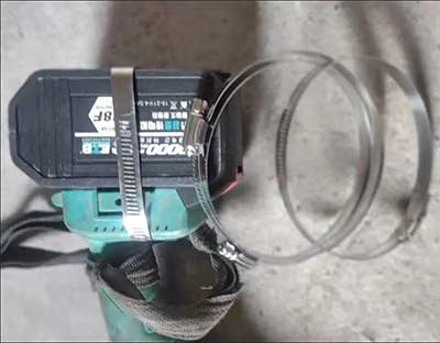 大美不銹鋼喉箍用在電動(dòng)工具上